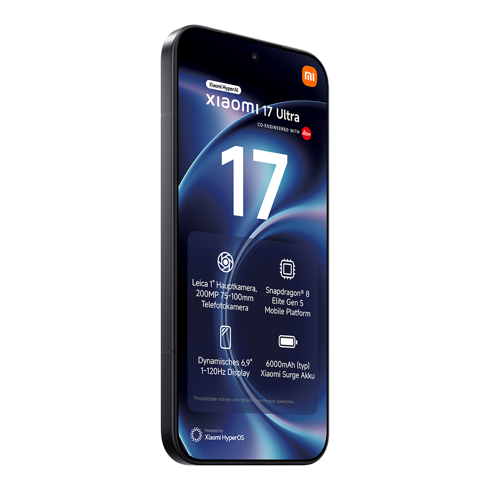 【AkiAkane】XIAOMI 17 Ultra 16GB/512GB Xiaomi 17 Ultra 16GB/512GB | Schwarz | PN105191